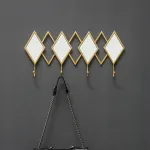 Дизайнерская вешалка зеркало в прихожую LaLume-KKK00109 от ImperiumLoft