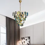 Подвесная люстра AGATE D70 Blue от ImperiumLoft