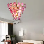 Подвесная люстра AGATE D70 Blue от ImperiumLoft