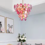 Подвесная люстра AGATE D70 Blue от ImperiumLoft