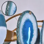 Подвесная люстра AGATE D70 Blue от ImperiumLoft