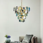 Подвесная люстра AGATE D70 Blue от ImperiumLoft