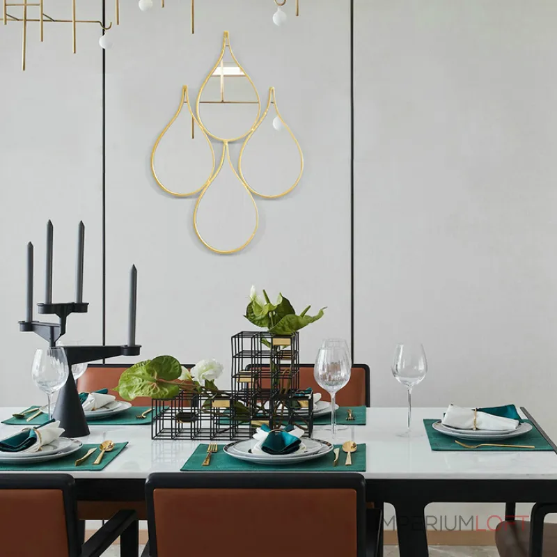 Дизайнерский настенный декор из зеркал LaLume-KKK00118 от ImperiumLoft Дизайнерский настенный декор из зеркал LaLume-KKK00118 от ImperiumLoft