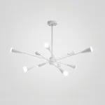 Люстра на штанге MILTON 12 Черный