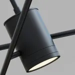 Люстра на штанге MILTON 12 Черный