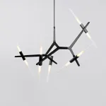 Подвесная люстра ANDES 10 Черный от ImperiumLoft