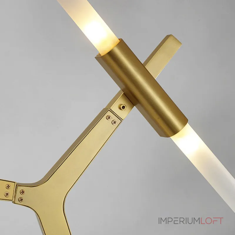 Подвесная люстра ANDES 16 Черный от ImperiumLoft