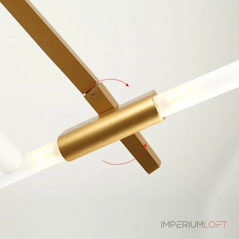 Подвесная люстра ANDES 16 Черный от ImperiumLoft