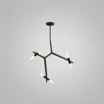 Подвесная люстра ANDES 6 Черный от ImperiumLoft