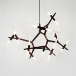 Подвесная люстра ANDES 20 Черный от ImperiumLoft