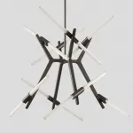 Подвесная люстра ANDES 16 Черный от ImperiumLoft