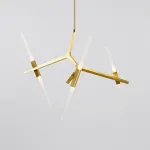 Подвесная люстра ANDES 6 Латунь от ImperiumLoft