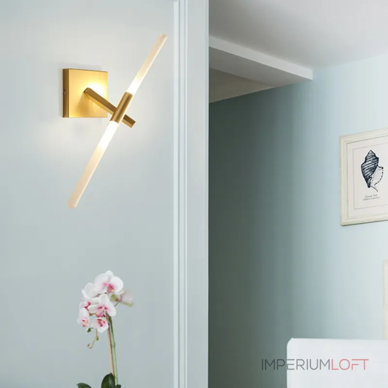 Настенное бра ANDES-WALL 2 Gold от ImperiumLoft