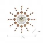 Дизайнерский настенный декор часы LaLume-KKK00361 от ImperiumLoft