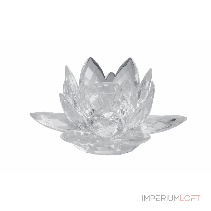 Подсвечник хрустальный в виде цветка X110279 от ImperiumLoft Подсвечник хрустальный в виде цветка X110279 от ImperiumLoft