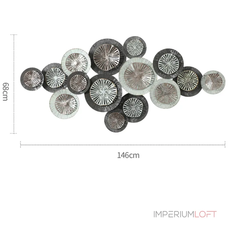 Дизайнерский настенный декор LaLume-KKK00167 от ImperiumLoft