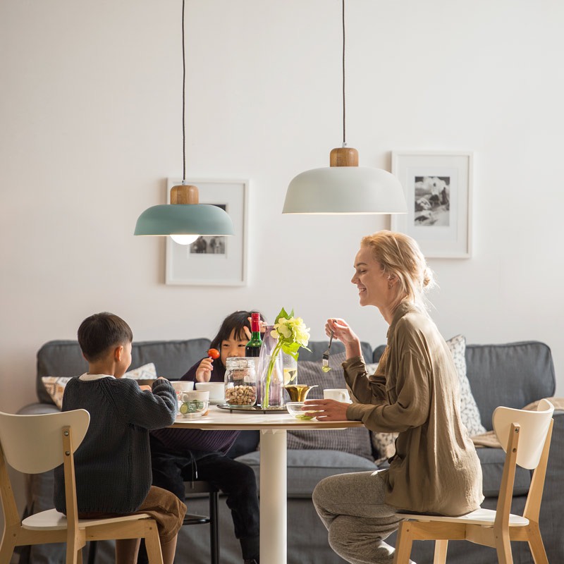 Подвесной светильник WILLES D30 White Dark Brown Подвесной светильник WILLES D30 White Dark Brown