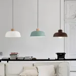 Подвесной светильник WILLES D30 White Dark Brown