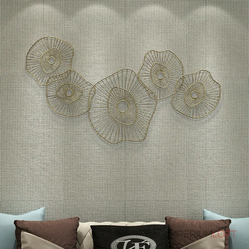 Дизайнерский настенный декор цветы LaLume-KKK00230 от ImperiumLoft