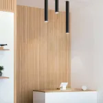 Потолочный светильник LINE H80 Black от ImperiumLoft