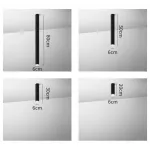 Потолочный светильник LINE H80 Black от ImperiumLoft