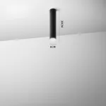 Потолочный светильник LINE H80 Black от ImperiumLoft