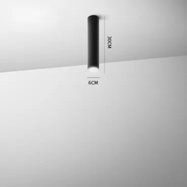 Потолочный светильник LINE H30 Black