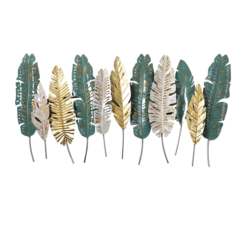 Дизайнерский настенный декор листья LaLume-KKK00141 от ImperiumLoft