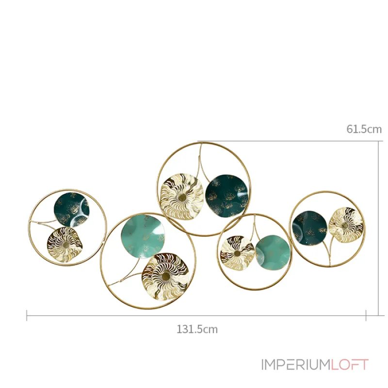 Дизайнерский настенный декор цветы в рамке LaLume-KKK00209 от ImperiumLoft Дизайнерский настенный декор цветы в рамке LaLume-KKK00209 от ImperiumLoft