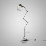 Торшер VIKNING Черный от ImperiumLoft