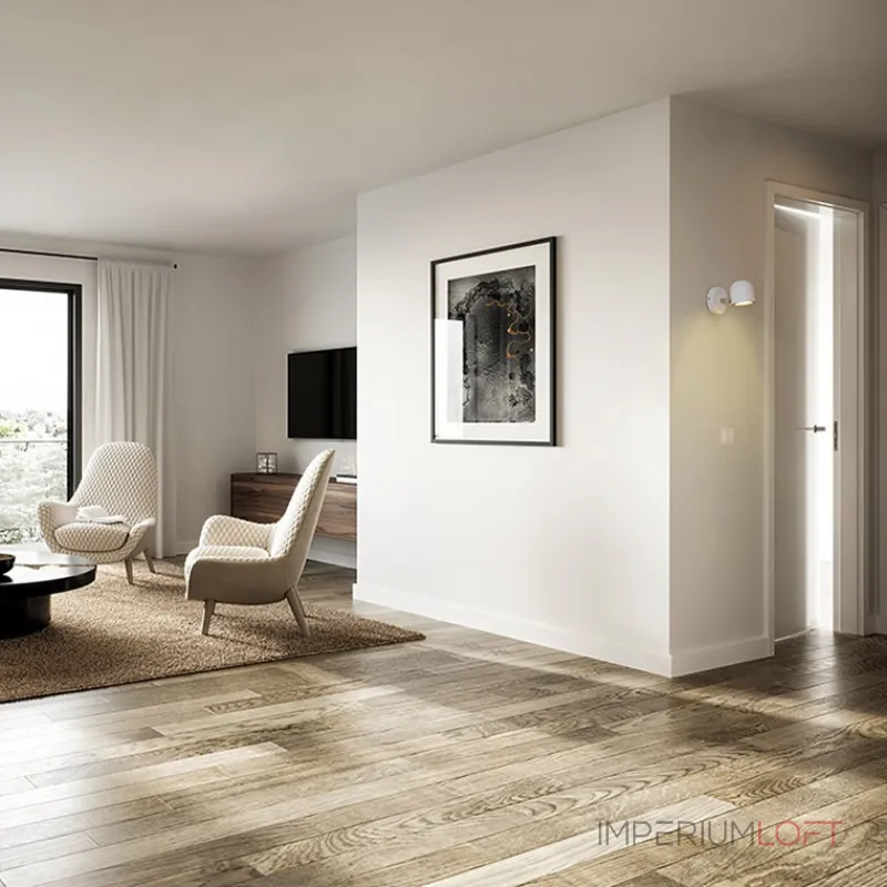 Настенный светильник TINY WALL L1 Black от ImperiumLoft