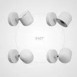 Настенный светильник TINY WALL L1 Black от ImperiumLoft