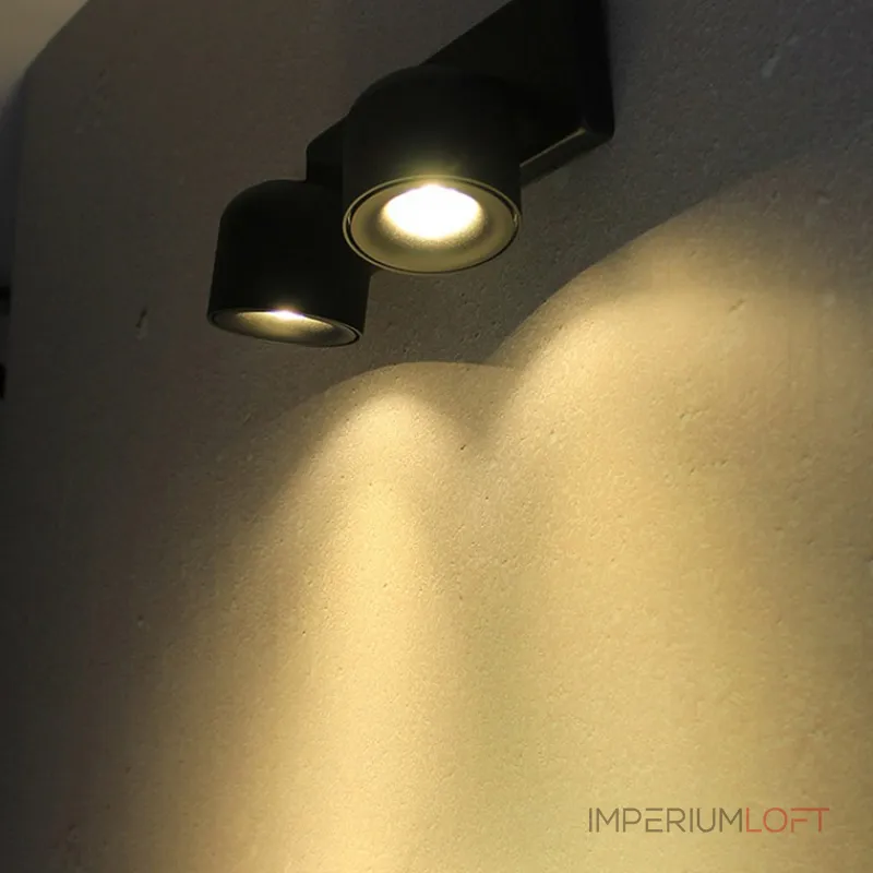 Настенный светильник TINY WALL L1 Black от ImperiumLoft