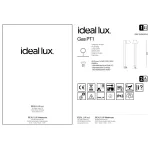 Садово-парковый светильник Ideal Lux GAS 322421 от ImperiumLoft