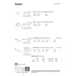 Потолочный встраиваемый светильник Ideal Lux Zephyr 361307 от ImperiumLoft