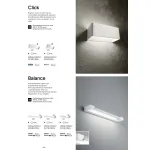 Настенный светильник Ideal Lux BALANCE 321561 от ImperiumLoft