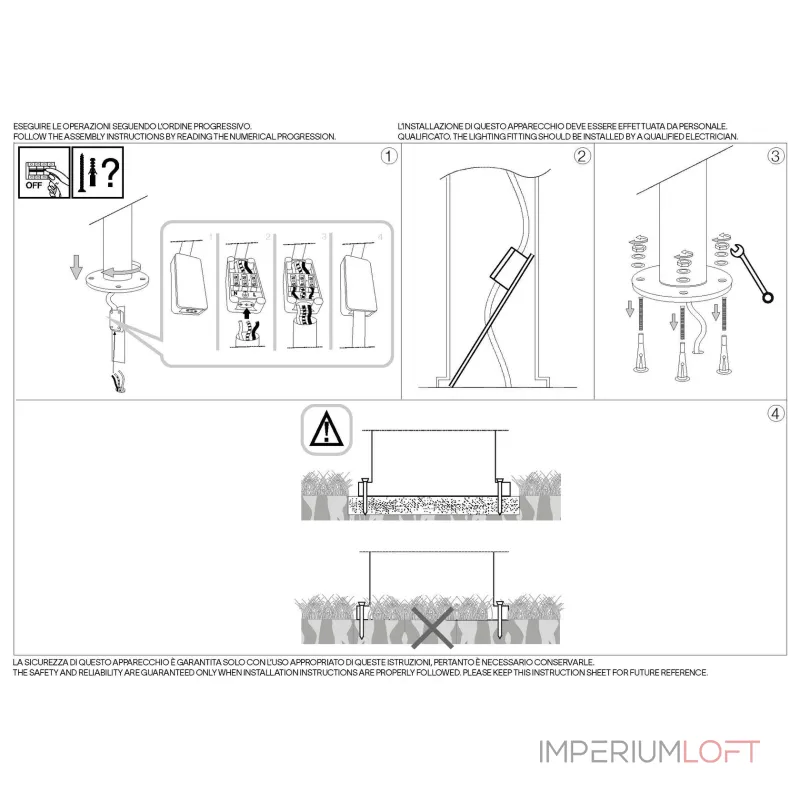 Садово-парковый светильник Ideal Lux ETERE 322278 от ImperiumLoft Садово-парковый светильник Ideal Lux ETERE 322278 от ImperiumLoft