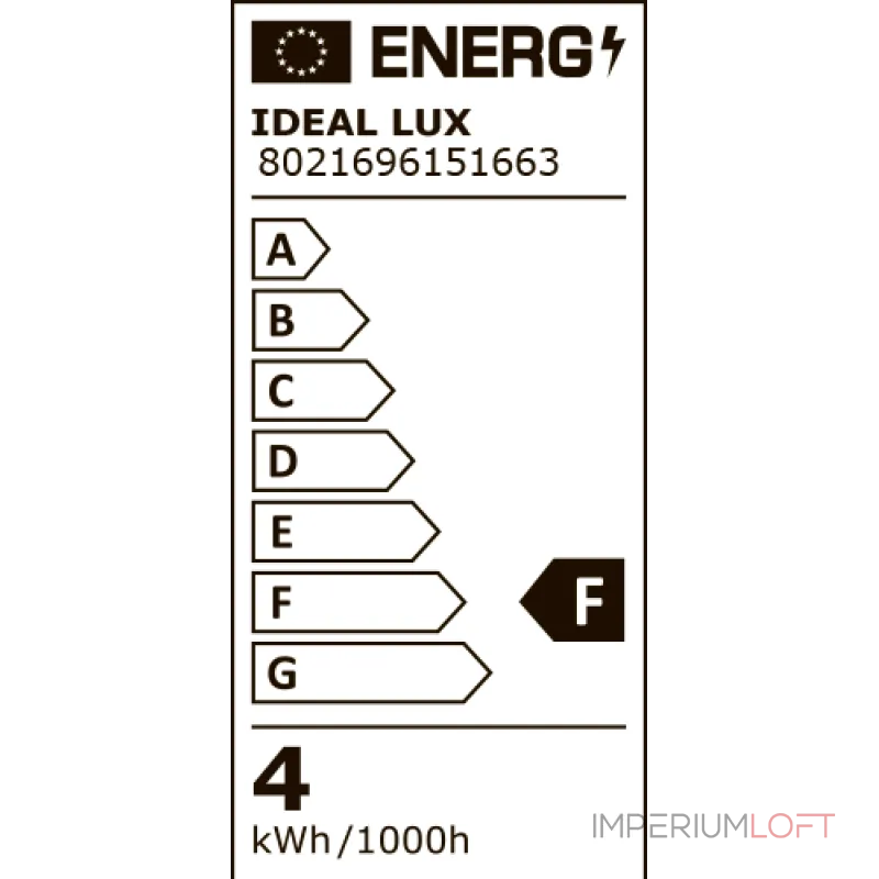 Филаментная лампа Ideal Lux LAMPADINE E14 151663 от ImperiumLoft Филаментная лампа Ideal Lux LAMPADINE E14 151663 от ImperiumLoft
