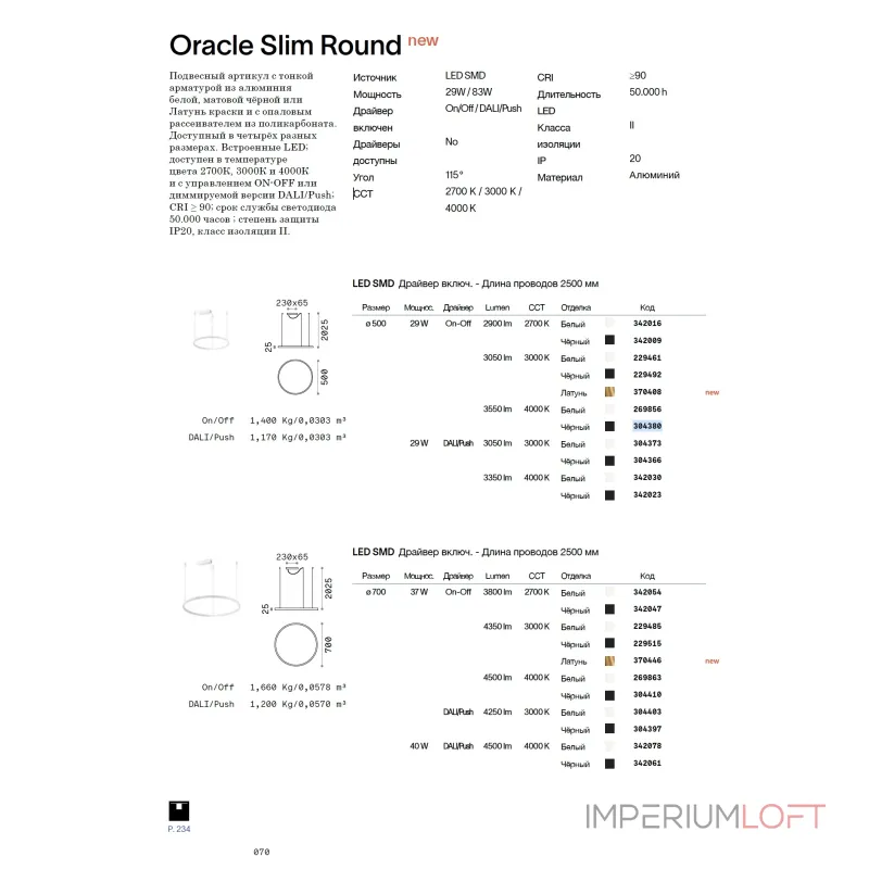 Подвесная люстра Ideal Lux ORACLE SLIM 342061 от ImperiumLoft Подвесная люстра Ideal Lux ORACLE SLIM 342061 от ImperiumLoft