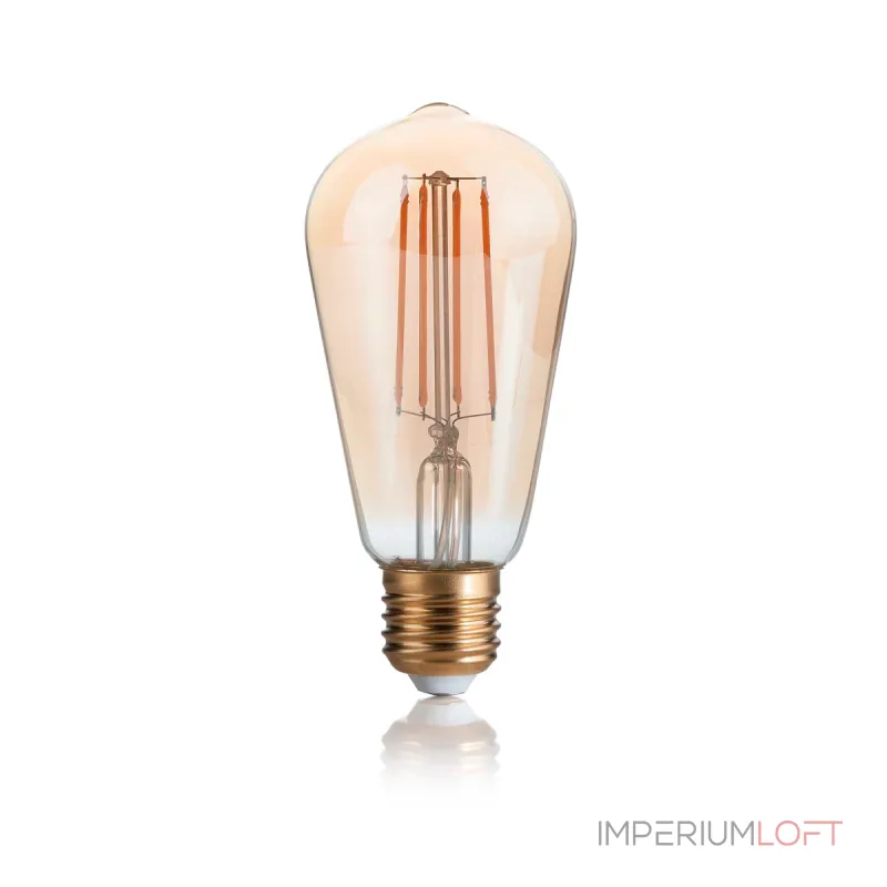 Филаментная лампа Ideal Lux LAMPADINE E27 Янтарь от ImperiumLoft Филаментная лампа Ideal Lux LAMPADINE E27 Янтарь от ImperiumLoft