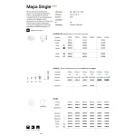 Плафон стеклянный Ideal Lux MAPA MINI 327433 от ImperiumLoft