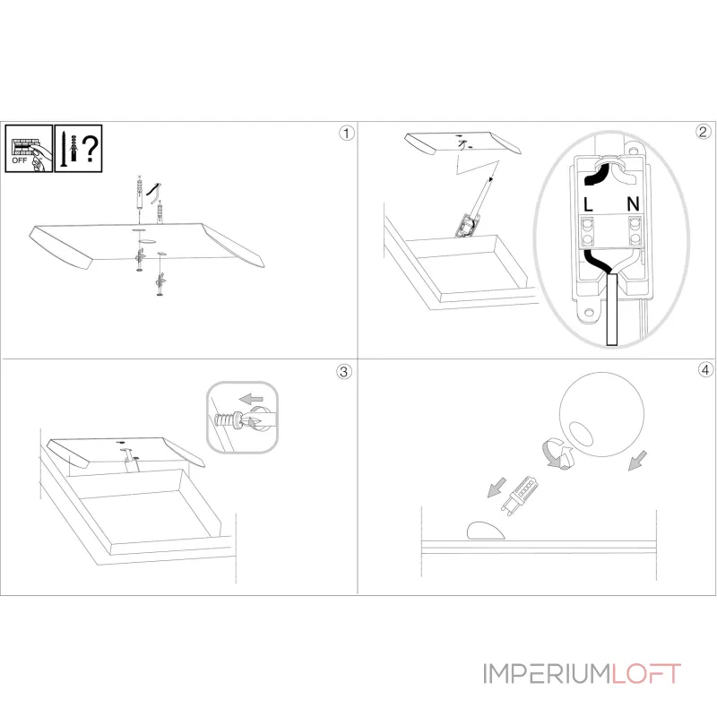 Потолочная люстра Ideal Lux ANGOLO 284286 от ImperiumLoft Потолочная люстра Ideal Lux ANGOLO 284286 от ImperiumLoft