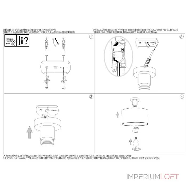 Потолочное основание Ideal Lux SET UP 277288 от ImperiumLoft Потолочное основание Ideal Lux SET UP 277288 от ImperiumLoft