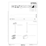 Линейный потолочный светильник Ideal Lux STEEL 270173 от ImperiumLoft