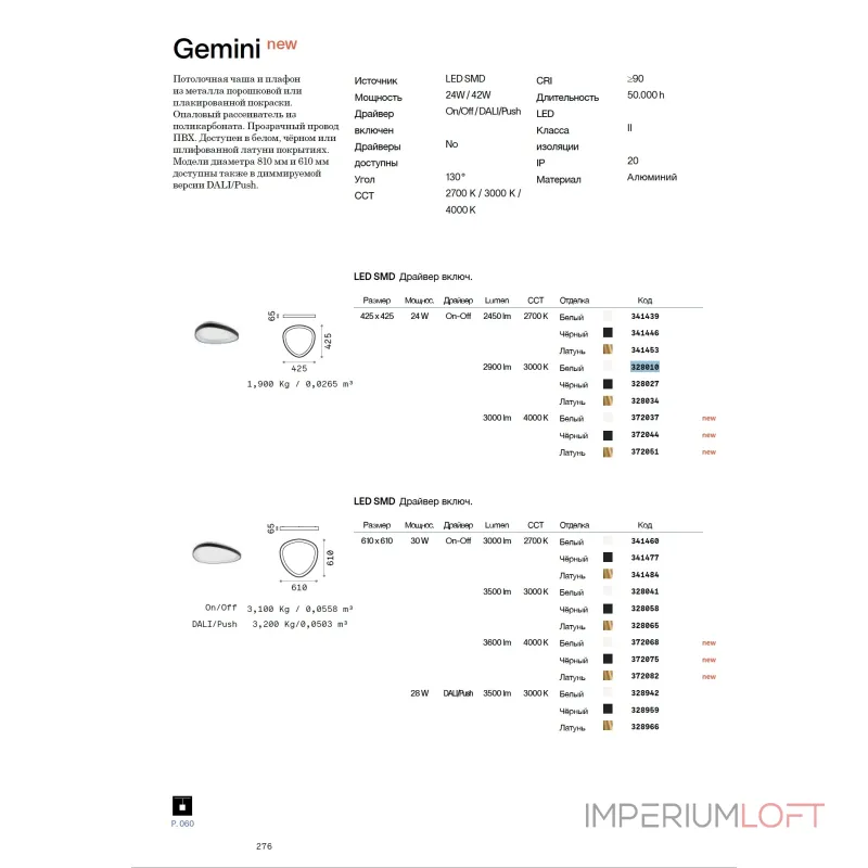 Потолочная люстра Ideal Lux Gemini 372099 от ImperiumLoft Потолочная люстра Ideal Lux Gemini 372099 от ImperiumLoft