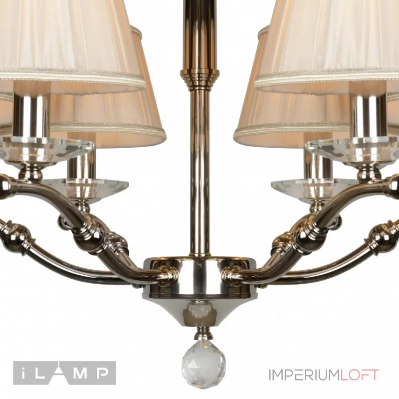 Подвесная люстра iLamp Vivaldi 85125/6 Хром от ImperiumLoft