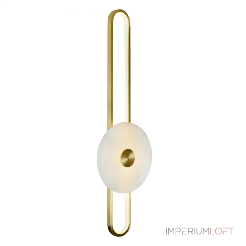 Настенный светильник Belfast Ravenhill 2276 33W 80 BR MB Латунь / Камень от ImperiumLoft Настенный светильник Belfast Ravenhill 2276 33W 80 BR MB Латунь / Камень от ImperiumLoft