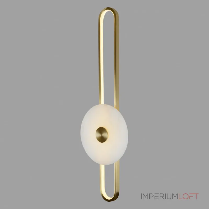 Настенный светильник Belfast Ravenhill 2276 33W 80 BR MB Латунь / Камень от ImperiumLoft Настенный светильник Belfast Ravenhill 2276 33W 80 BR MB Латунь / Камень от ImperiumLoft