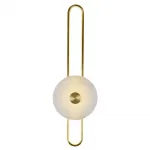 Настенный светильник Belfast Ravenhill 2276 33W 80 BR MB Латунь / Камень от ImperiumLoft