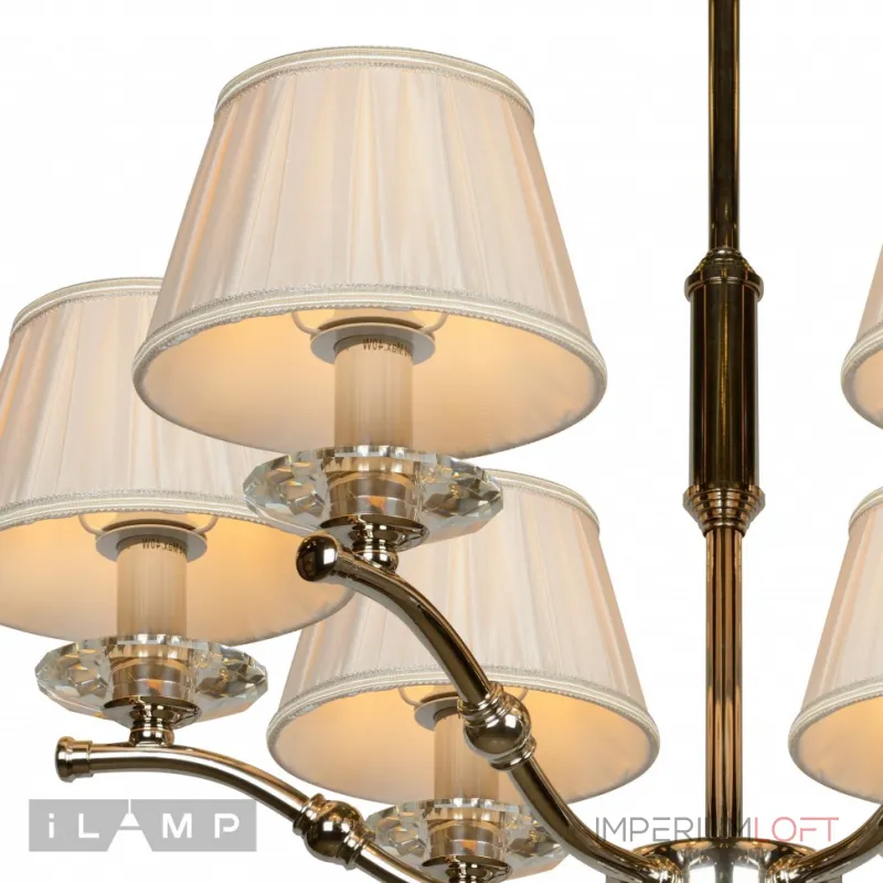 Подвесная люстра iLamp Vivaldi 85125/6 Хром от ImperiumLoft